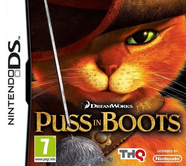 Portada de Puss In Boots para DS (PAL España)