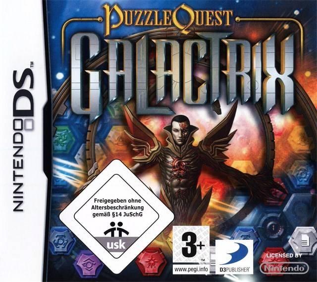 Portada de Puzzle Quest: Galactrix para Nintendo DS (PAL España)