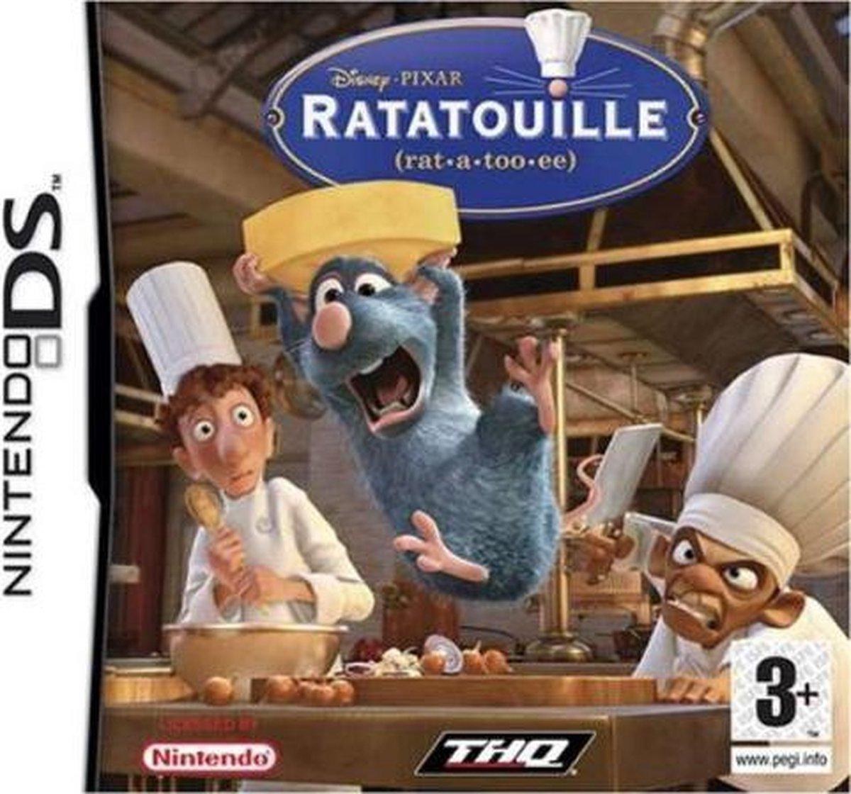 Portada de Ratatouille para DS (PAL España)