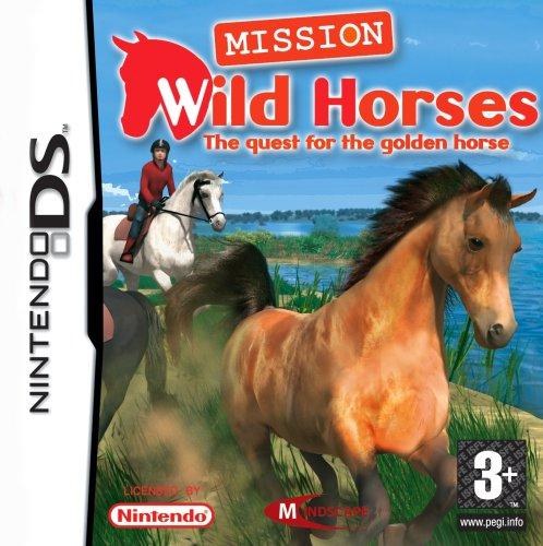Portada de Real Adventures Wild Horses para DS (PAL España)