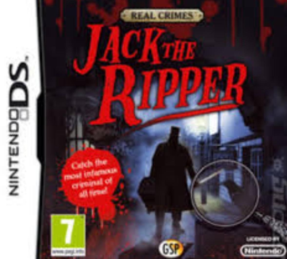 Portada de Real Crimes: Jack the Ripper para DS (PAL España)
