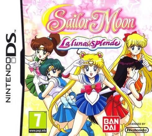 Portada de Sailor Moon: La Luna Splende para DS (PAL España)