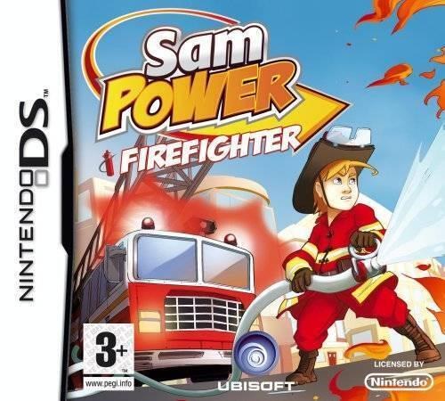 Portada de Sam Power Firefighter para DS (PAL España)