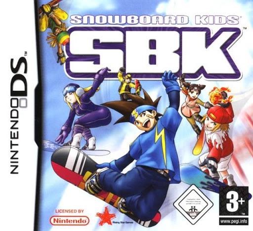 Portada de SBK Snowboard Kids para DS (PAL España)