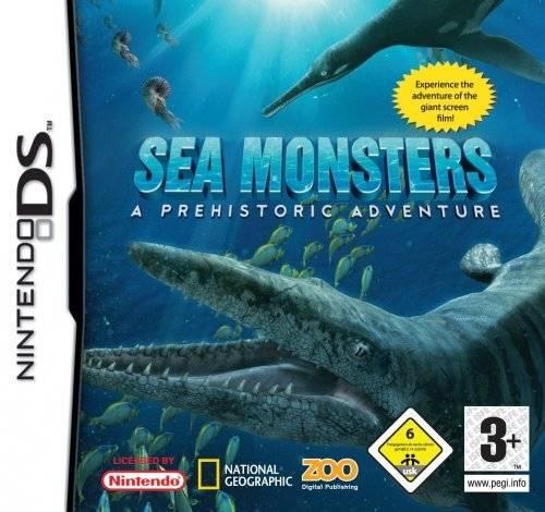 Portada de Sea Monsters Prehistoric Adventure para DS (PAL España)