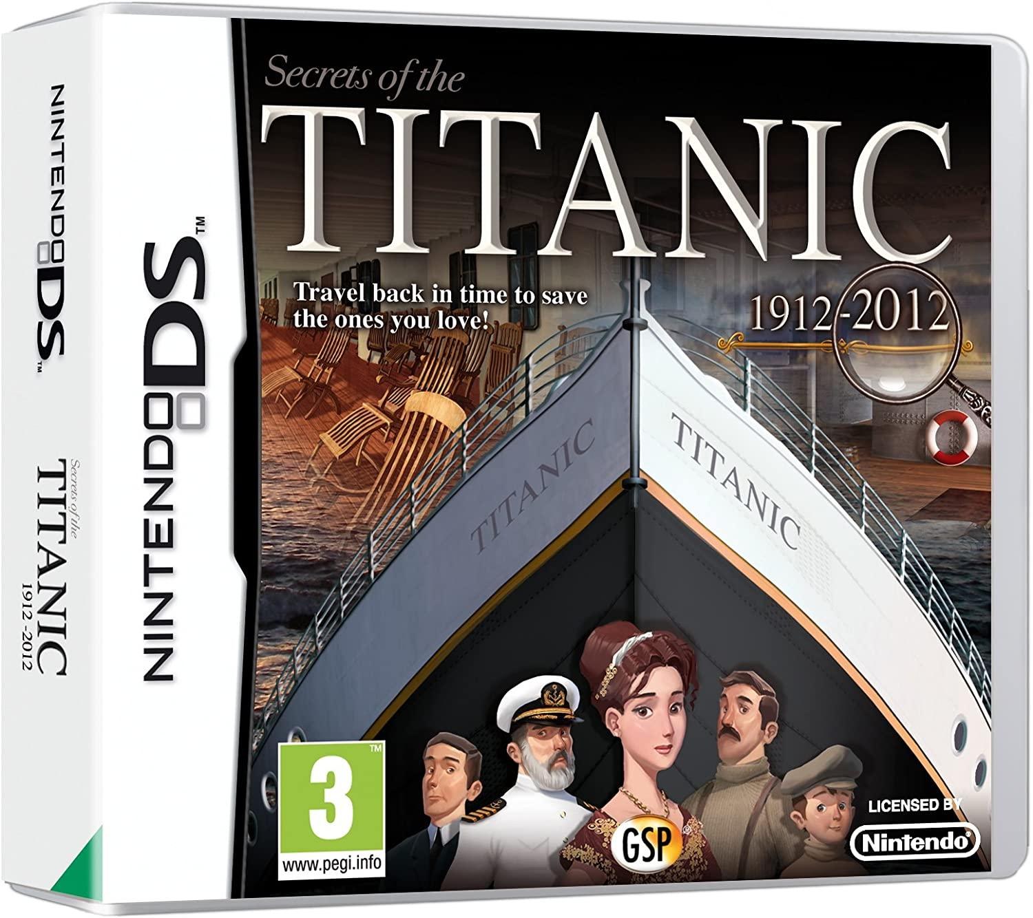 Portada de Secrets of the Titanic: 1912-2012 para Nintendo DS (PAL España)