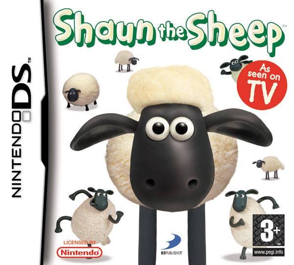 Portada de Shaun the Sheep para DS (PAL España)