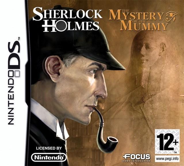 Portada de Sherlock Holmes: The Mystery of the Mummy para DS (PAL España)