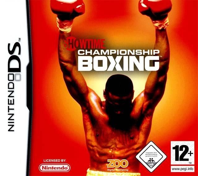 Portada de Showtime Championship Boxing para DS (PAL España)