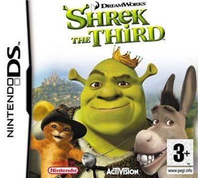 Portada de Shrek the Third para DS (PAL España)