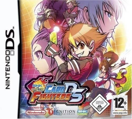 Portada de SNK vs. Capcom Card Fighters para DS (PAL España)