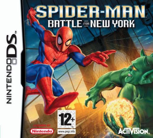 Portada de Spiderman Battle for New York para DS (PAL España)