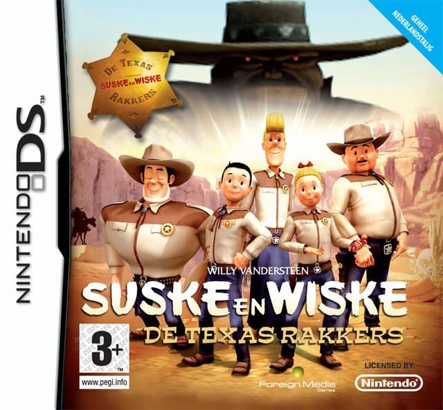 Portada de Suske en Wiske: de Texas Rakkers para DS (PAL España)