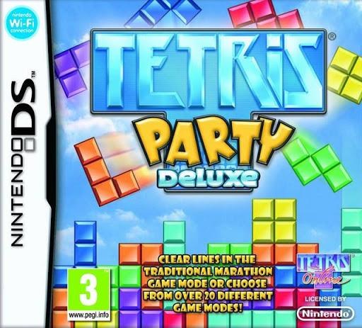 Portada de Tetris Party Deluxe para DS (PAL España)