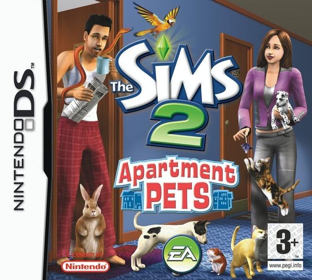 Portada de The Sims 2: Apartment Pets para DS (PAL España)
