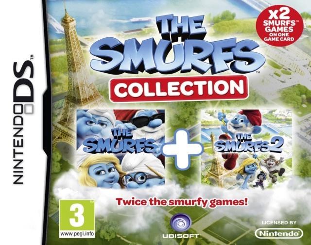Portada de The Smurfs Collection para DS (PAL España)