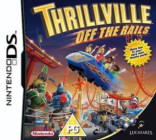 Portada de Thrillville Off The Rails para DS (PAL España)