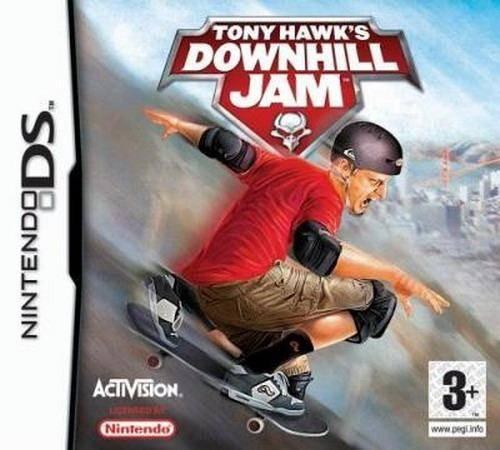 Portada de Tony Hawk Downhill Jam para DS (PAL España)