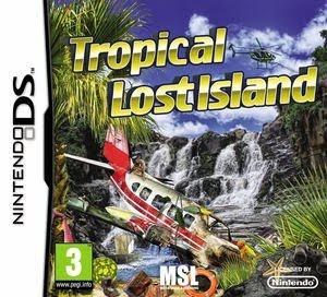 Portada de Tropical Lost Island para DS (PAL España)