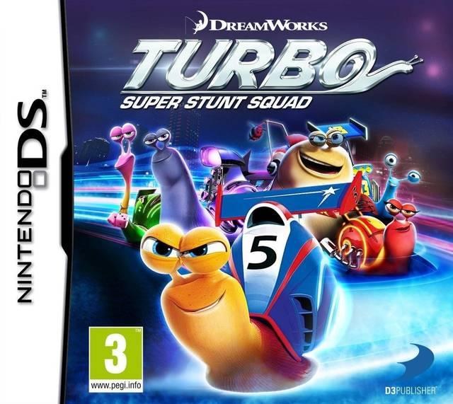 Portada de Turbo: Super Stunt Squad para DS (PAL España)