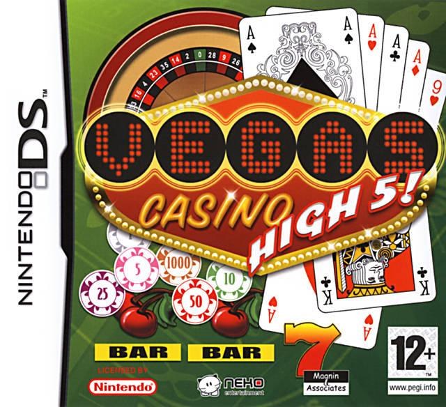 Portada de Vegas Casino High 5 para DS (PAL España)