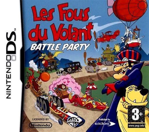 Portada de Wacky Races Battle Party para DS (PAL España)