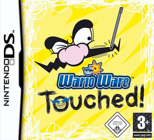 Portada de Wario Ware Touched para DS (PAL España)