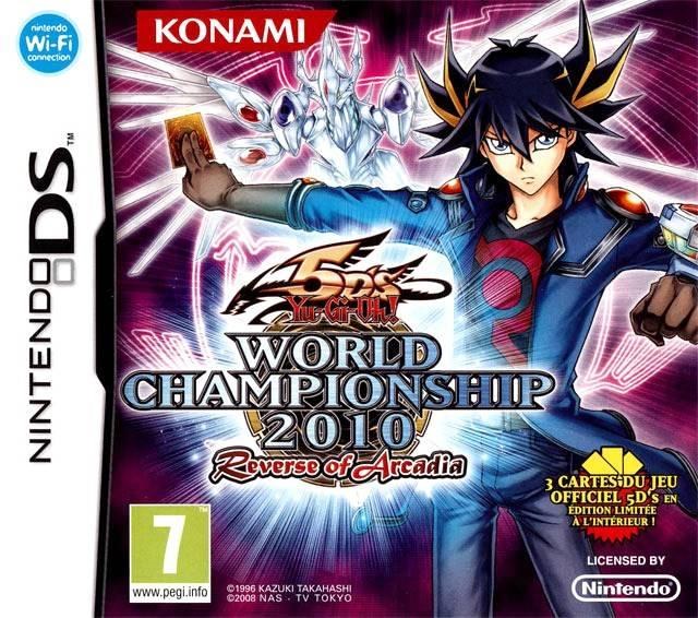 Portada de Yu-Gi-Oh 5D's World Championship 2010: Reverse of Arcadia para Nintendo DS (PAL España)