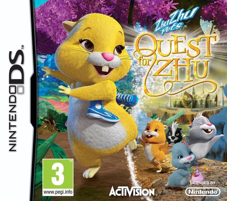 Portada de Zhu Zhu Pets Quest for Zhu para DS (PAL España)