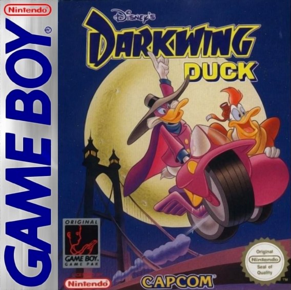 Portada de Darkwing Duck para Game Boy (PAL Europa)