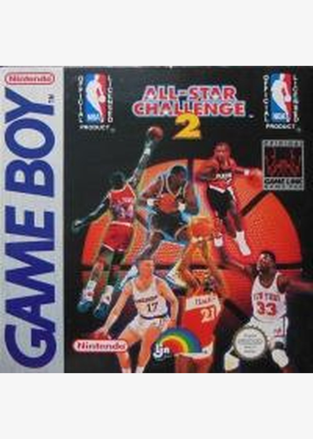 Portada de NBA All-Star Challenge 2 Estándar para Game Boy (ES)