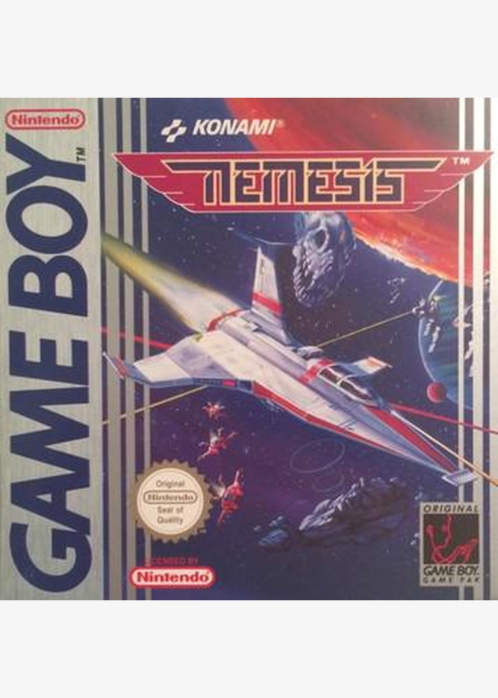 Portada de Nemesis Estándar para Game Boy (ES)
