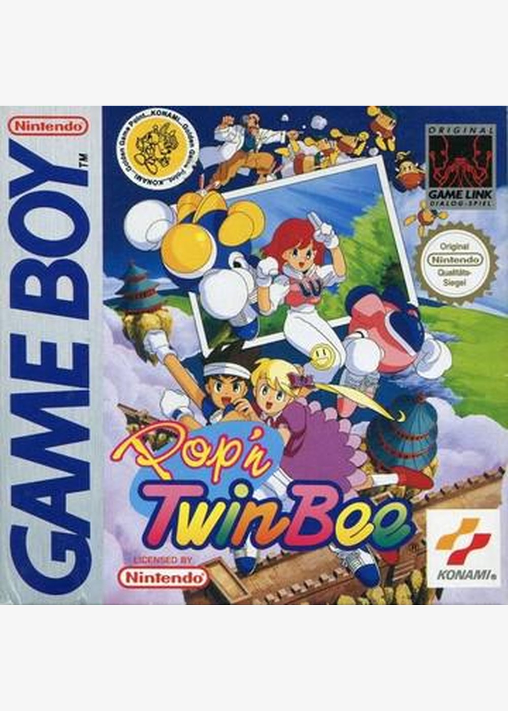 Portada de Pop'n TwinBee Estándar para Game Boy (ES)