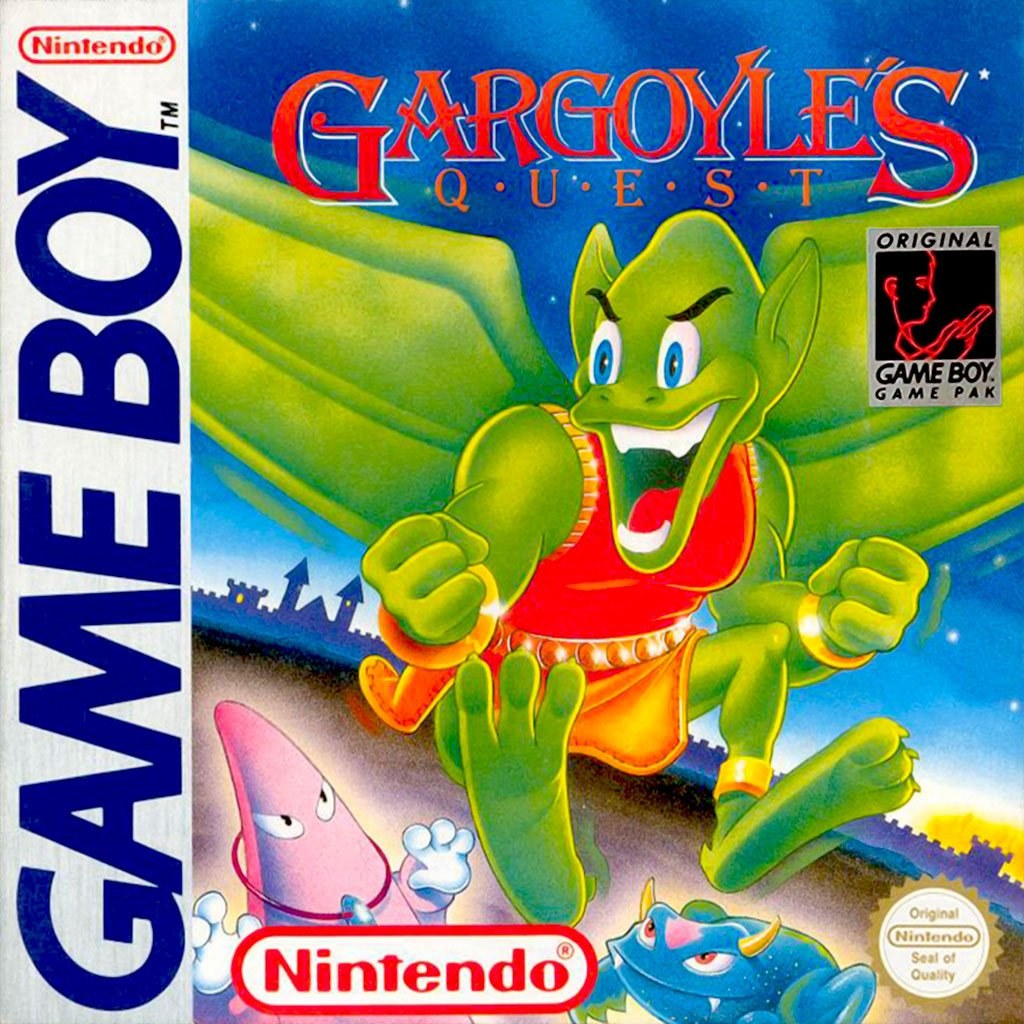 Portada de Gargoyle's Quest: Ghosts 'n Goblins para Game Boy (PAL Europa)