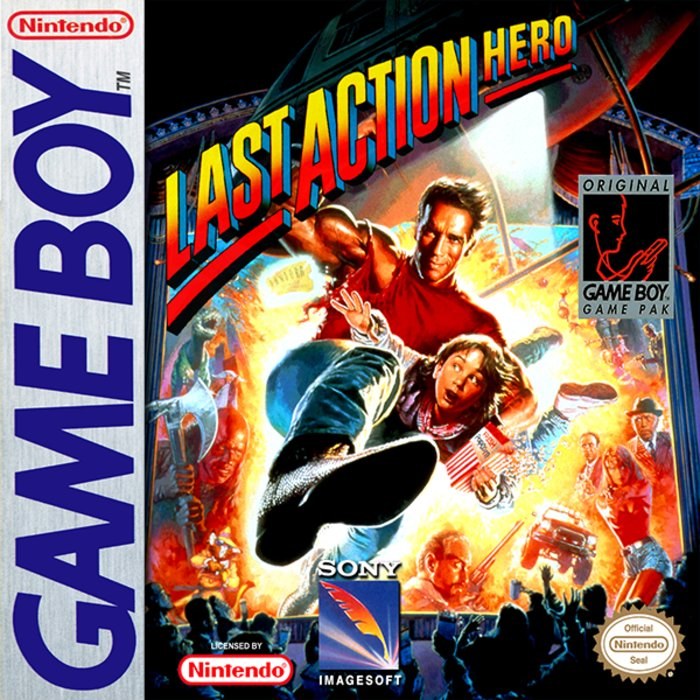 Portada de Last Action Hero para Game Boy (PAL Europa)