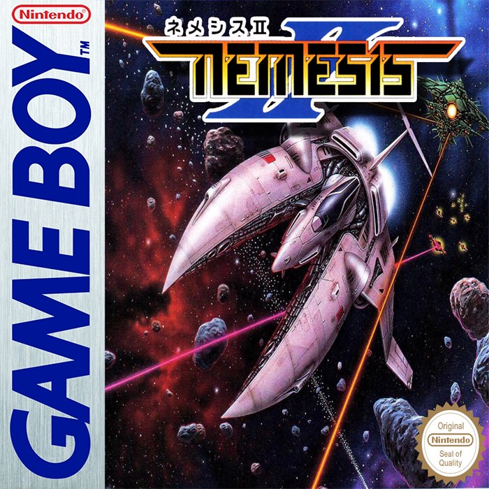 Portada de Nemesis II: The Return of the Hero para Game Boy (PAL Europa)