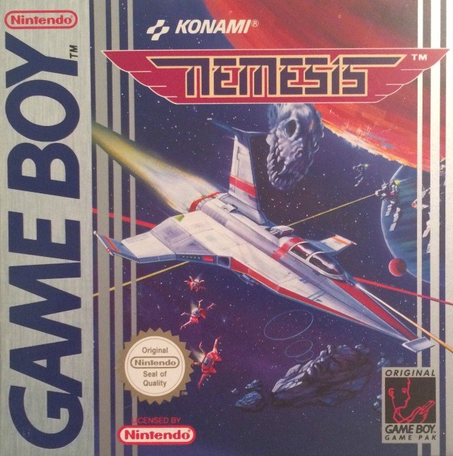 Portada de Nemesis para Game Boy (PAL Europa)