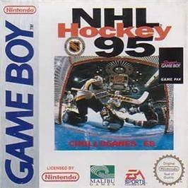Portada de NHL Hockey 95 para Game Boy (PAL Europa)