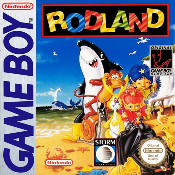 Portada de Rod Land para Game Boy (PAL Europa)