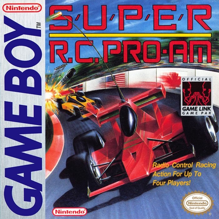 Portada de Super R.C. Pro-Am para Game Boy (PAL Europa)