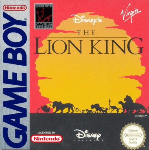 Portada de The Lion King para Game Boy (PAL Europa)