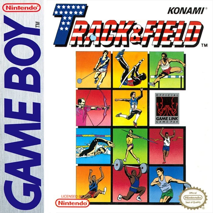 Portada de Track & Field para Game Boy (PAL Europa)