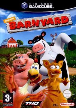 Portada de Barnyard para GameCube (PAL España)