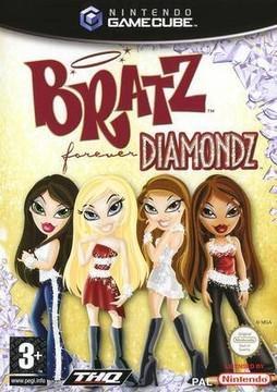 Portada de Bratz Forever Diamondz para GameCube (PAL España)