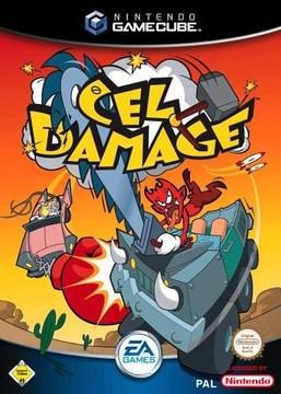 Portada de Cel Damage para GameCube (PAL España)