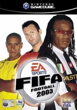 Portada de FIFA Football 2003 para GameCube (PAL España)