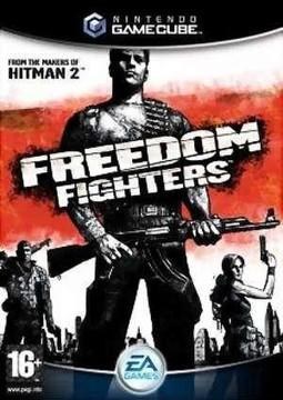Portada de Freedom Fighters para GameCube (PAL España)