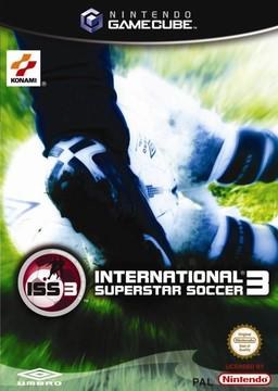 Portada de International Superstar Soccer 3 para GameCube (PAL España)