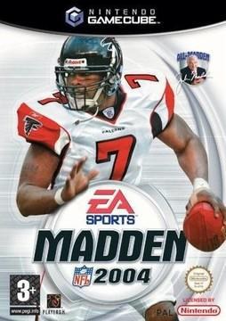 Portada de Madden 2004 para GameCube (PAL España)