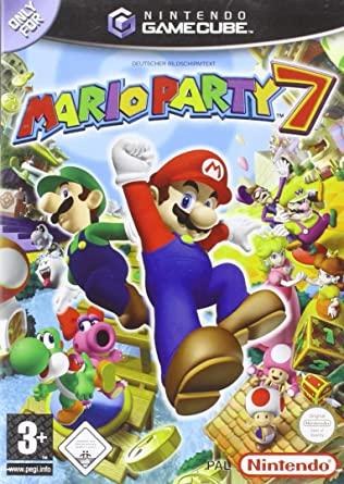 Portada de Mario Party 7 para GameCube (PAL España)